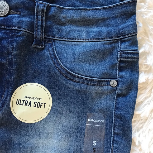 Blue Asphalt Ultra Soft Denim - Picture 4 of 7